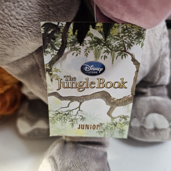Vntg Disney Jungle Book Plush Set - Gray, Orange, Brown - Picture 8 of 15